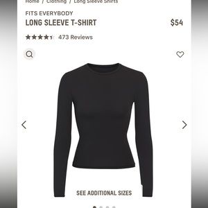 Skims long sleeve